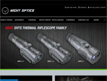 Tablet Screenshot of nightoptics.com